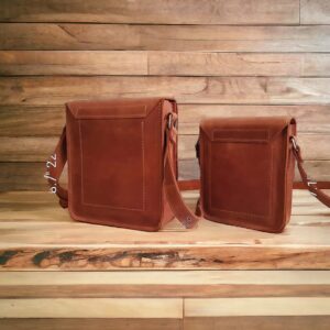 Leather Shoulder Messenger Bag