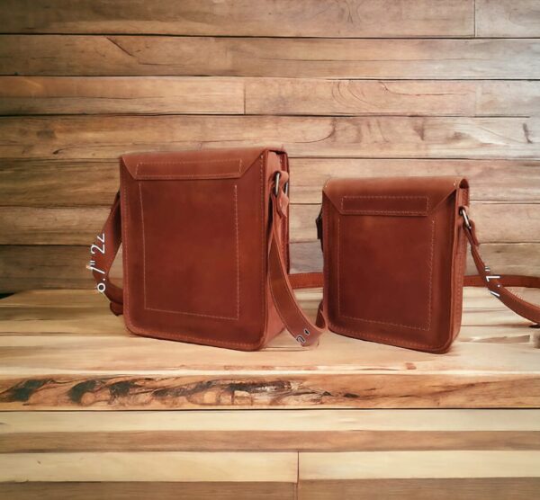 Leather Shoulder Messenger Bag