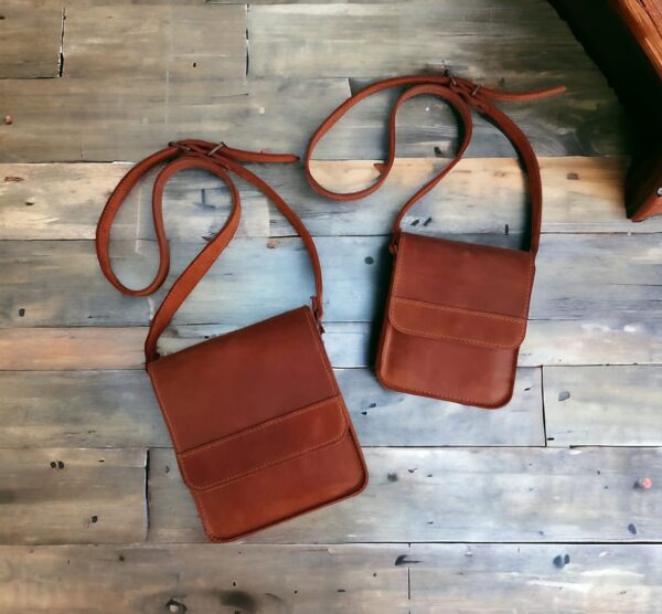 Leather Shoulder Messenger Bag