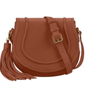 leather saddle bag