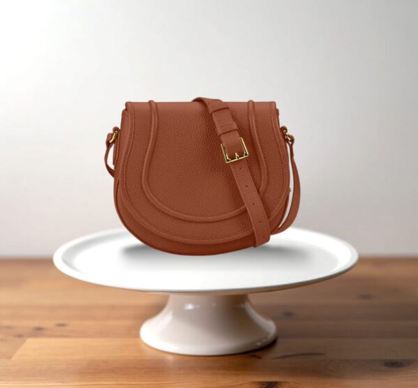 leather saddle bag