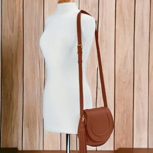 leather saddle bag