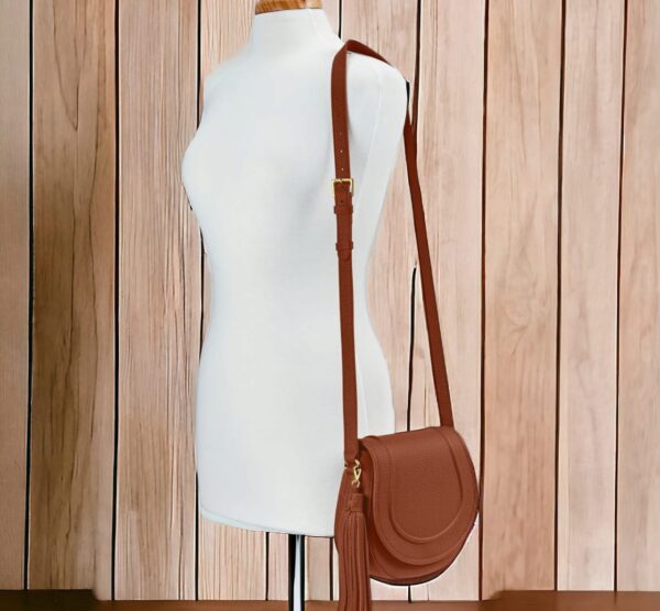 leather saddle bag