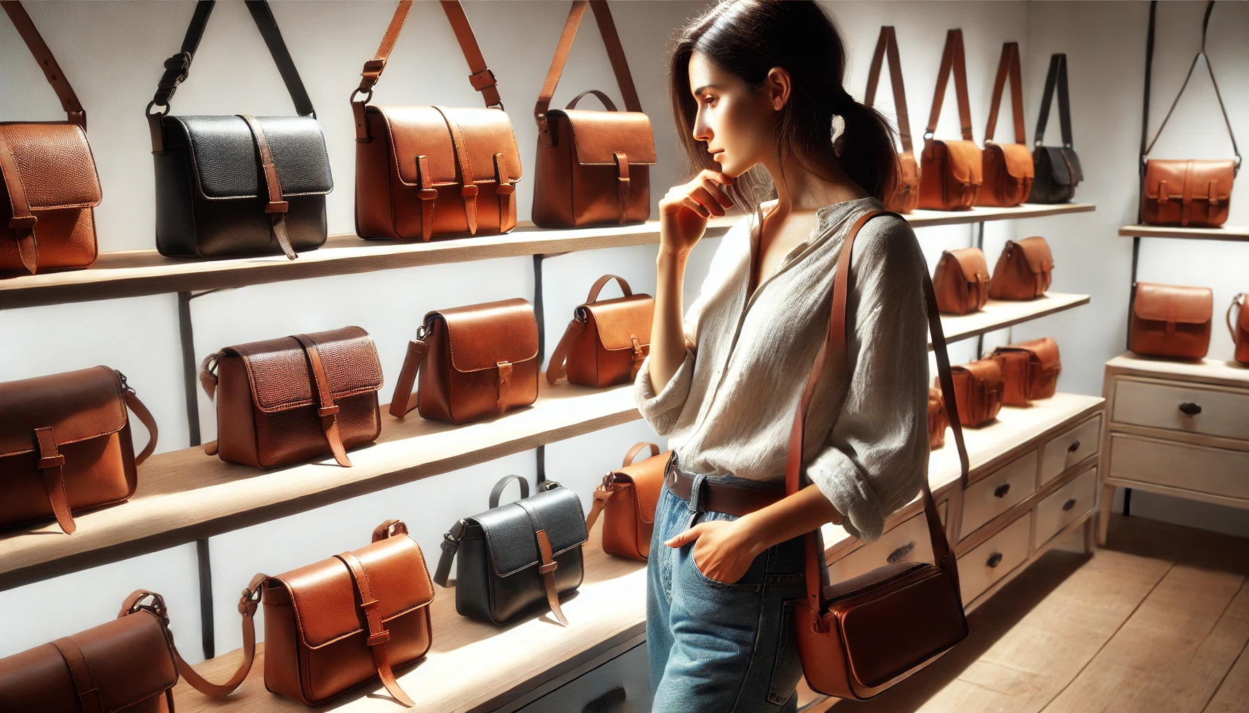 Choosing the Right Size Leather Crossbody Bag