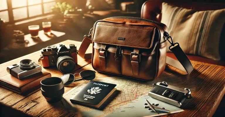 Leather Crossbody Bag is the Ultimate Travel Companion