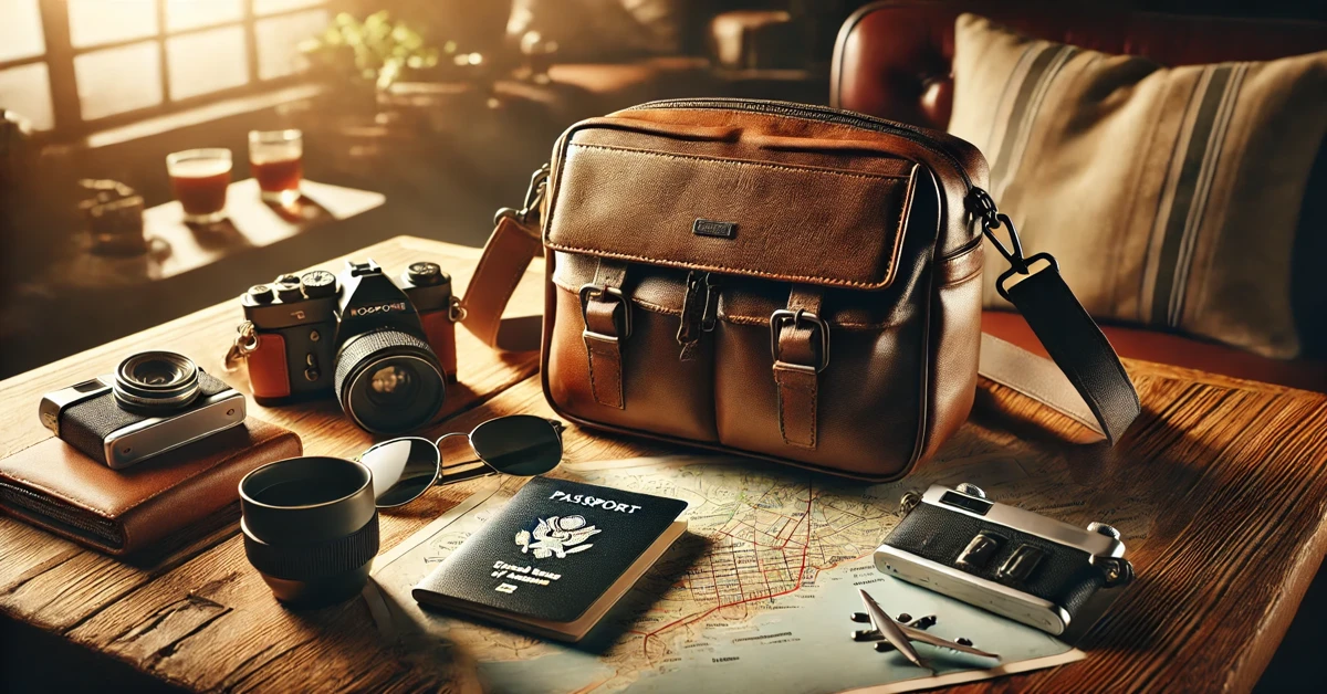 Leather Crossbody Bag is the Ultimate Travel Companion